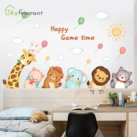 cute cartoon stickers home self adhesive cabinet decoration wall sticker small pattern childrens room decoration wall decor