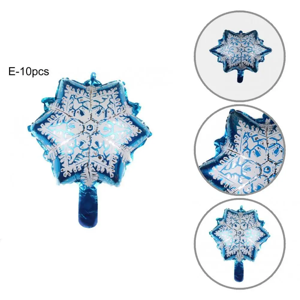

Innovative Festival Balloon Convenient Anti Fade Delicate Christmas Foil Balloon Foil Balloon Balloon 10Pcs