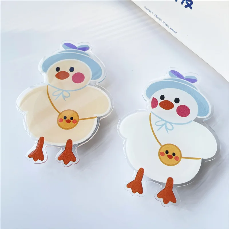 INS Korea Kawaii Мобильный телефон кронштейн милая маленькая утка держатель для