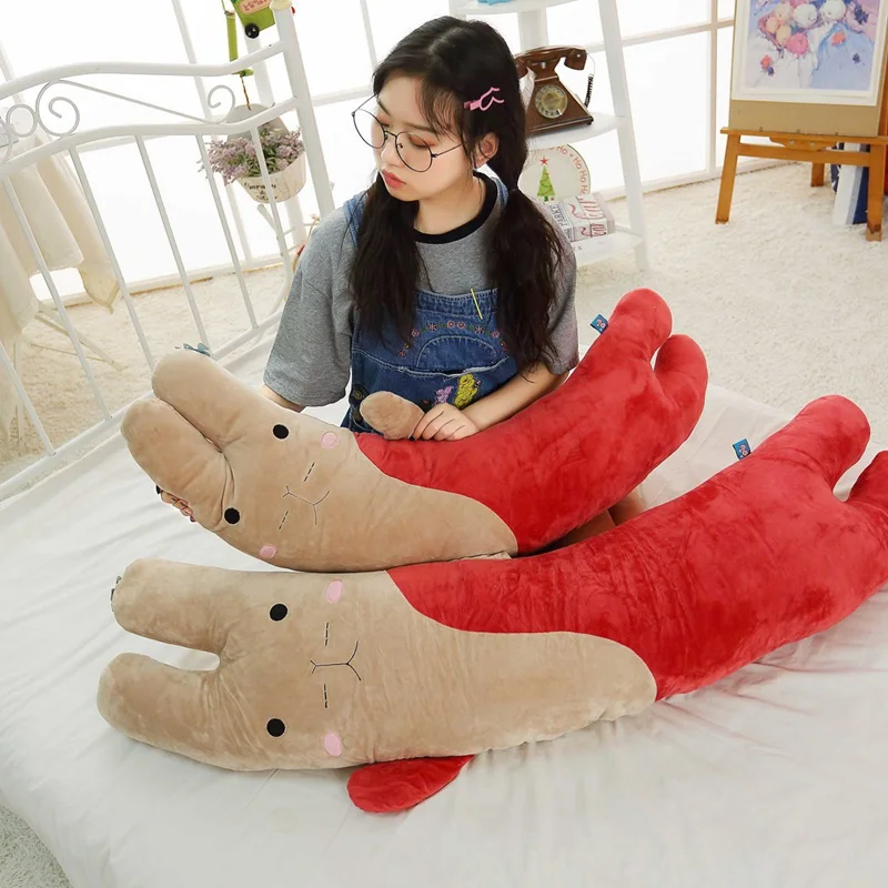 Супер мягкая длинная полосатая кукла с подушкой для сна креативные мягкие