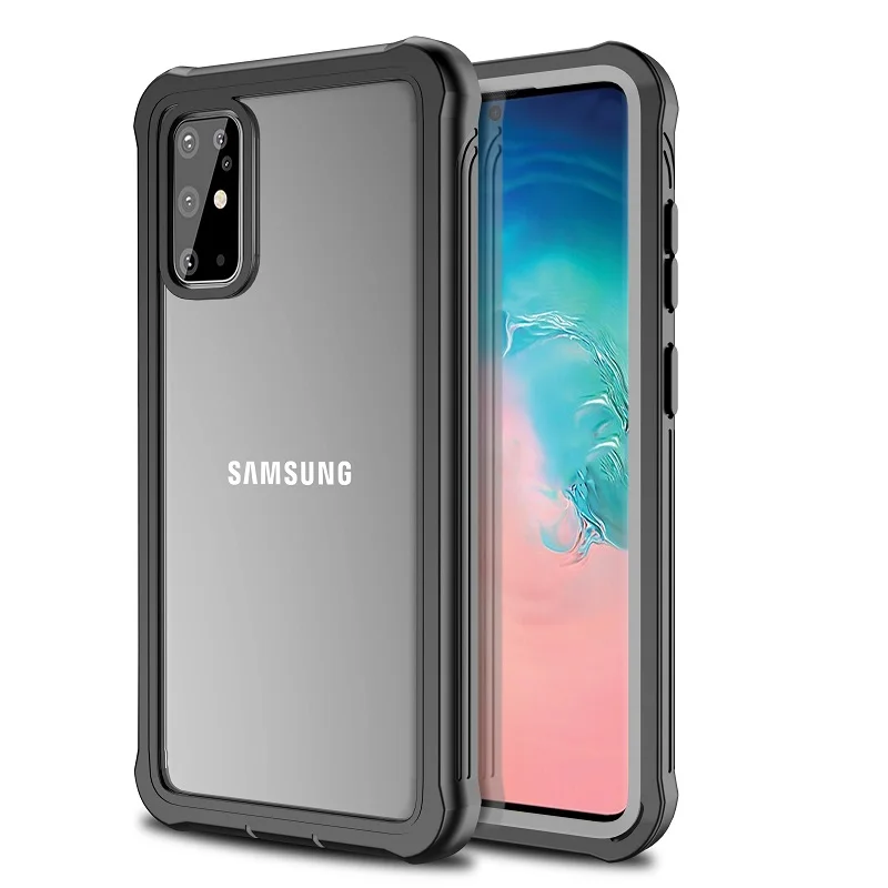 360 полная защита броня для Samsung Galaxy S20 Ультра чехол мягкий прозрачный
