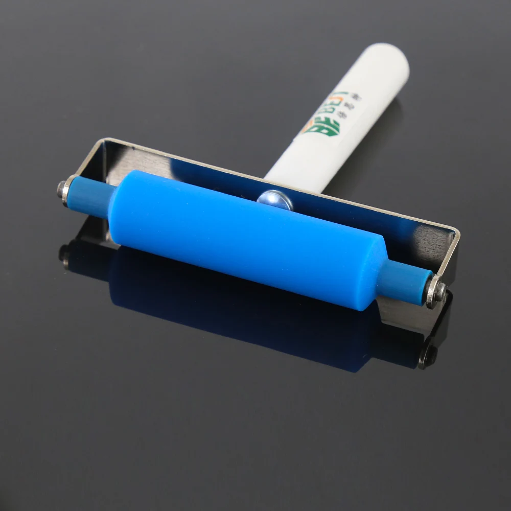 

BEST LCD Laminating OCA Anti-static ABS Handle Manual Silk Screen Stretcher Cell Phone Soft Silicone Curved Screen Roller