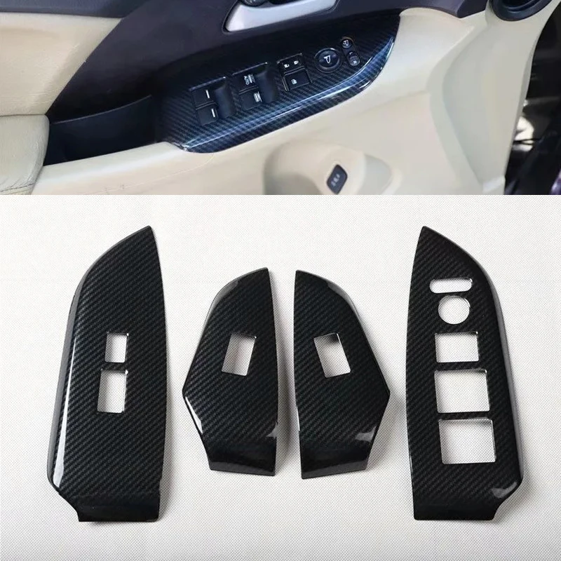 

Для Honda Odyssey 2009-2014 левосторонний привод 4 шт. ABS Автомобильная Боковая дверь окно лифт переключатель кнопки крышка литье Авто Стайлинг