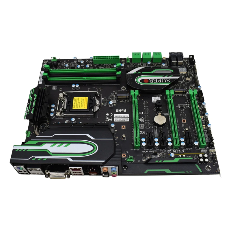 Online MBD-C7Z270-CG-O Supermicro LGA 1151 Intel Z270 Original PC Motherboard DDR4 Nicht-ECC M.2 Motherboard 3xPCI-E 3,0 X16 Slots 64GB