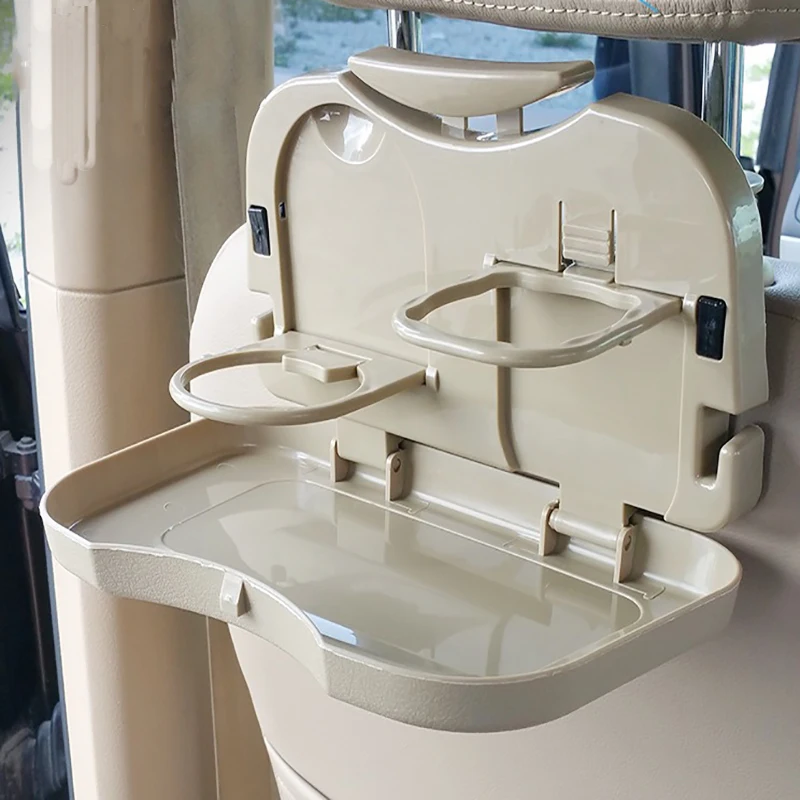 

Car Cup Holder Drink Coffee Bottle Organizer Accessories Food Tray Automobiles Table for Burgers French Fries Food Truck