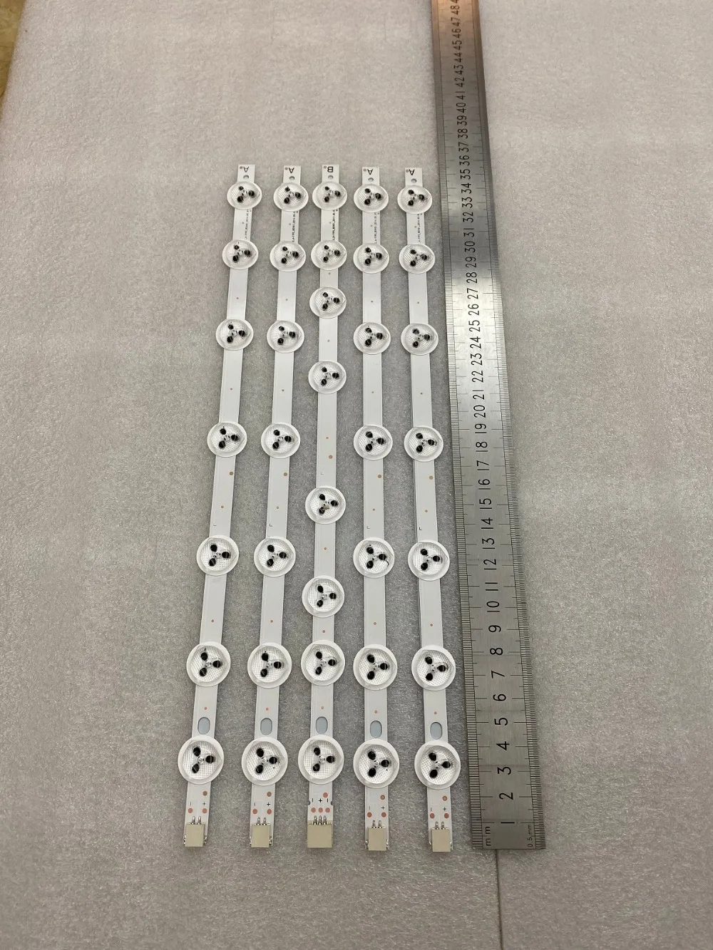 5 компл. = 25 шт.(20* A 5* B) светодиодный подсветка полосы для TX-39A300B VES390UNDA-2D-N02 39D светодиодный A B Тип REV02
