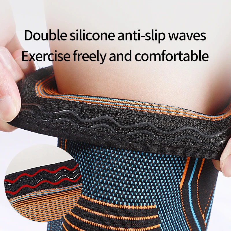 Пара спортивных наколенников MASEDA нейлоновый трикотажный наколенник с четырьмя