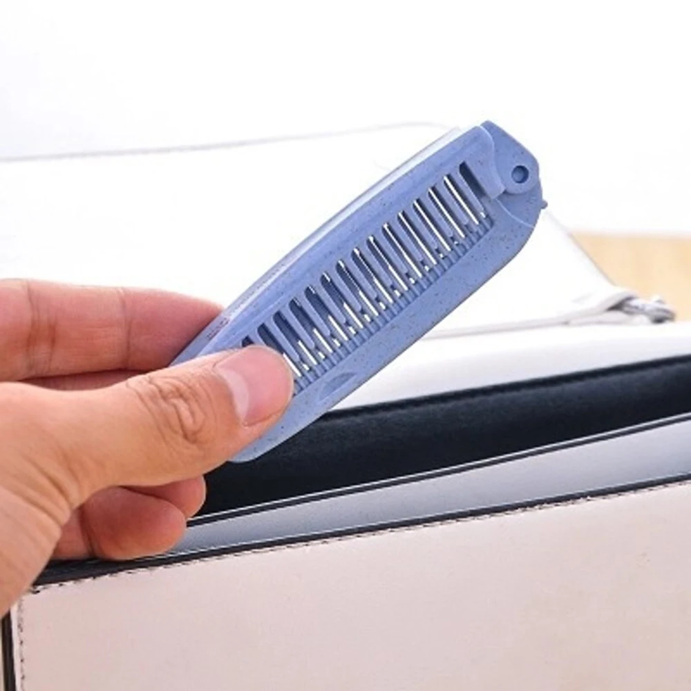 1 шт. Складная Щетка для волос Антистатическая щетка портативная дорожная