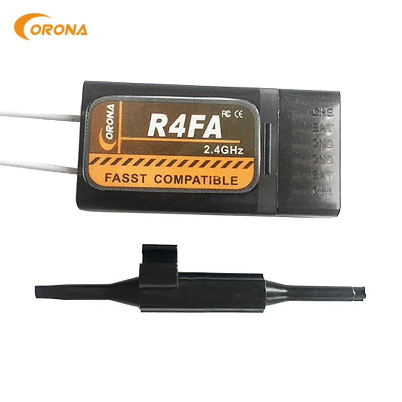 Corona R4FA 4CH FUTABA 2 4 ГГц Совместимость с FASST (технологией стандартных систем гибкой