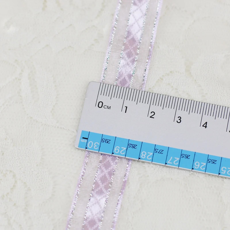 5/8 &quot(15 мм) золотой серебряный край ленты Высокое качество подарочная упаковка