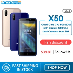 Смартфон DOOGEE X50 1+8ГБ