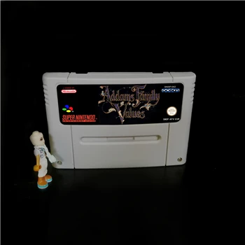 Картридж для игр Addams семейный игровой картридж 16 бит 46 pin европейская версия|pin