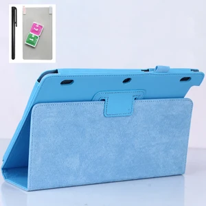 Чехол для планшета Lenovo A10-30F TB2 X30L X30F, 10,1 дюйма, из искусственной кожи, с подставкой, с пленкой и ручкой