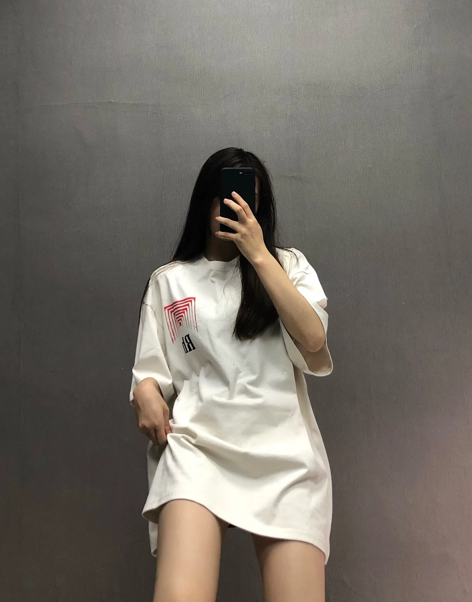 

2021SS RHUDE BOX PERSPECTIVE TEE Men Women 1:1 Quality Graphic Logo Rhude T-shirt Vintage Make Wash Tops Short Sleeve