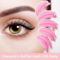 lash lift rods pad eyelash perm lift silicone pads 5 size reusable eyelash perming curler shield pad for lasting eyelash lifting