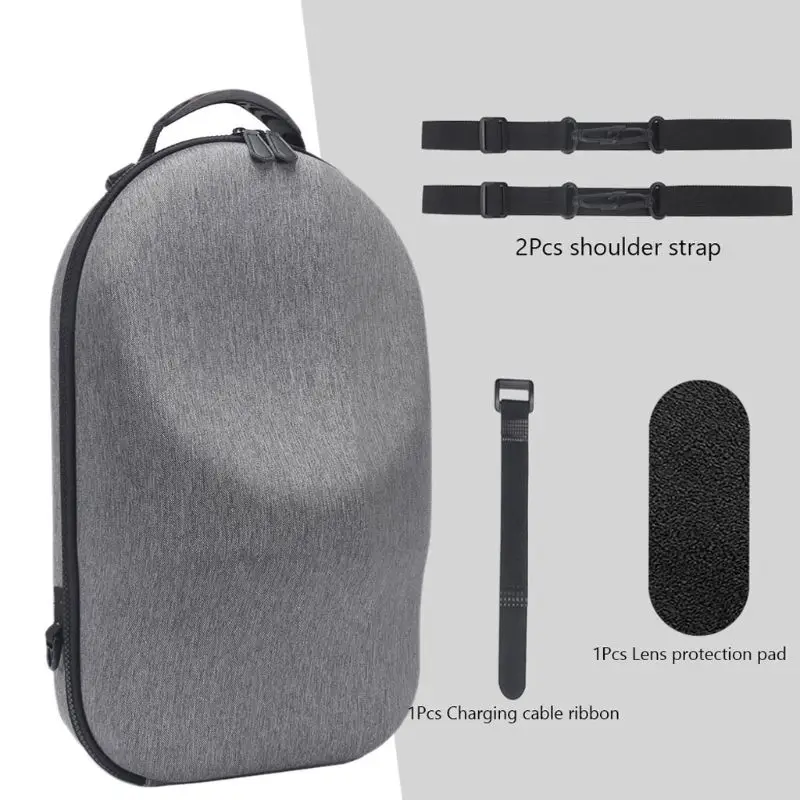 

Portable Hard EVA Bags Protect Cover Storage Box Carrying Case Pouch for Oculus Rift S PC-Powered VR Gaming Headset