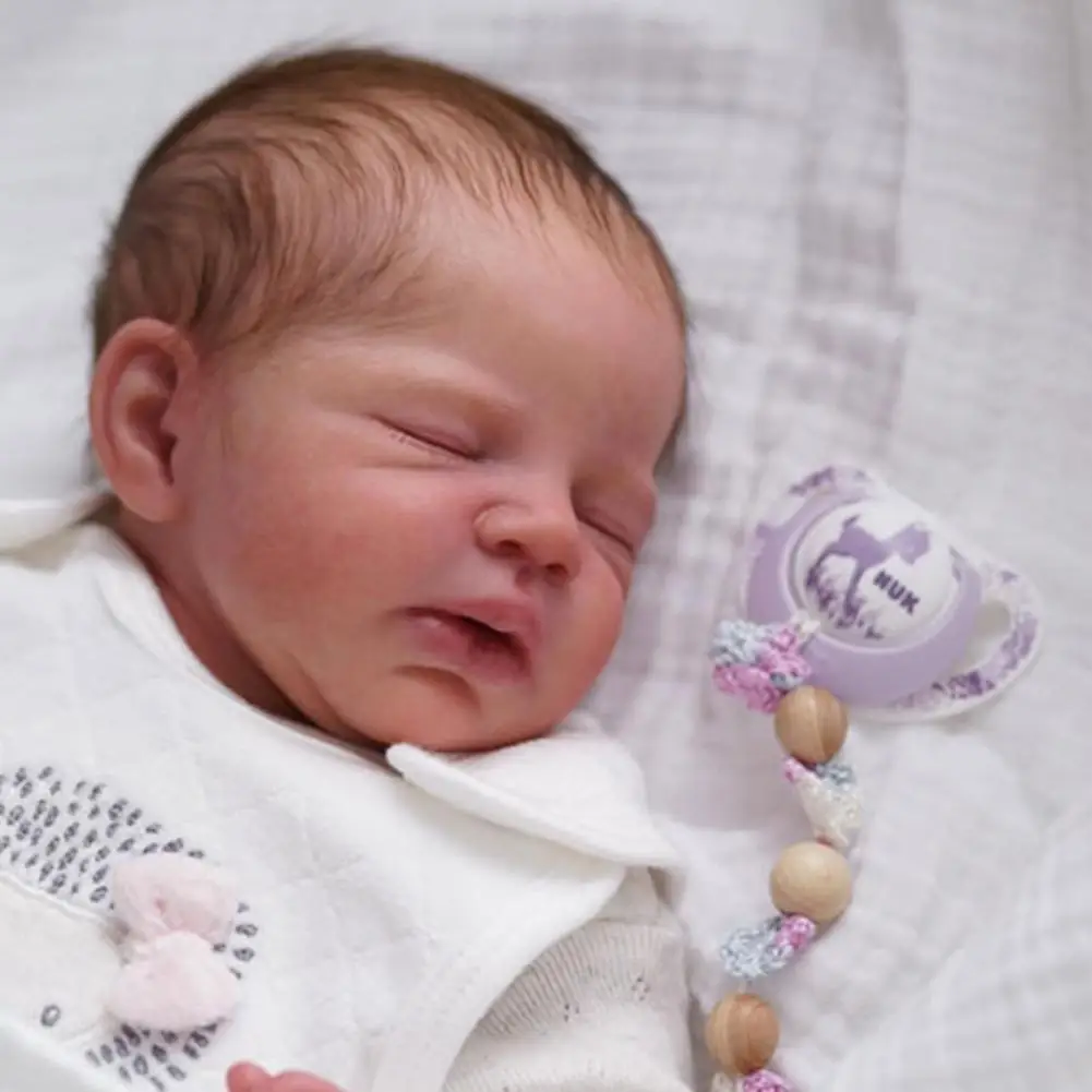 

16inch Sleeping Reborn Kit Zendric Lifelike Body Parts Unfinished With D8p5