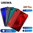4G мобильный телефон Android 10 4080 мАч Мобильный телефон Blackview A60 Plus смартфон с четырехъядерным процессором 4 Гб + 64 Гб водоскопический экран ID лица