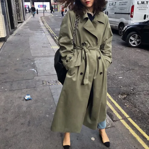 

XL pregnant women long windbreaker ladies windbreaker pregnant coat autumn 2019 ladies coat