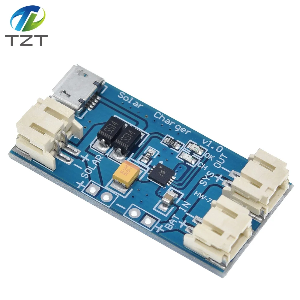 Плата зарядного устройства CN3065 на солнечной батарее миниатюрная плата для