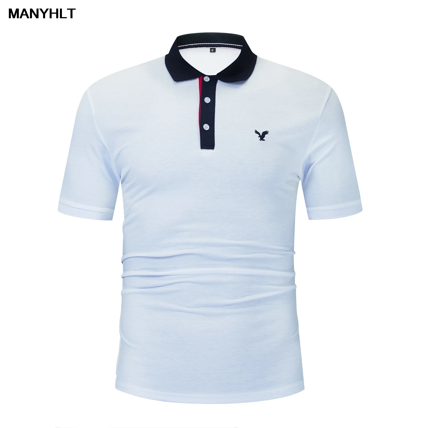 

Spring And Summer New European Code Men's Clothing Urban Fashion Pure Cotton Short-sleeved Polo Shirt Casual Loose T-shirt