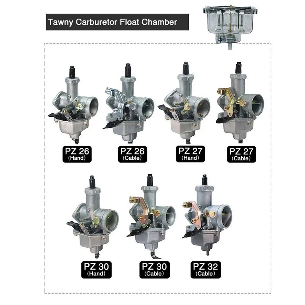 Прозрачный мотоцикла карбюратор поплавковая камера камеры для PZ 26/27/30/32 мм Carb