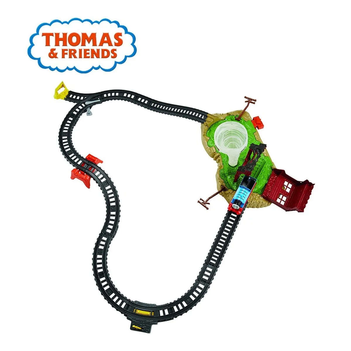 Thomas &amp Friends поезд крутящийся набор торнадо детские игрушки трек приключения