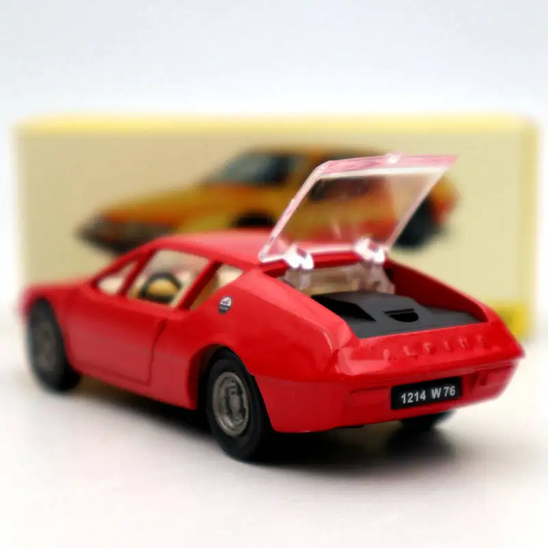 Атлас 1:43 Dinky toys 1411 для ALPINE. RENAULT A310 Red коллекционные модели автомобилей|Наземный