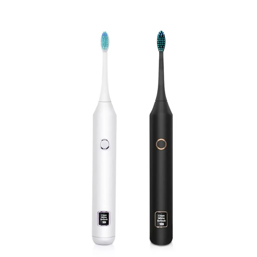 

Waterproof Toothbrush Replaceable Sonic Toothbrush Ultrasonic Smart Toothbrush Upgraded Electric Toothbrush Dental Care Adults
