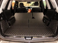 good quality full set car trunk mats for mercedes benz amg gl 63 7 seats x166 2016 2013 durable cargo liner mats boot carpets