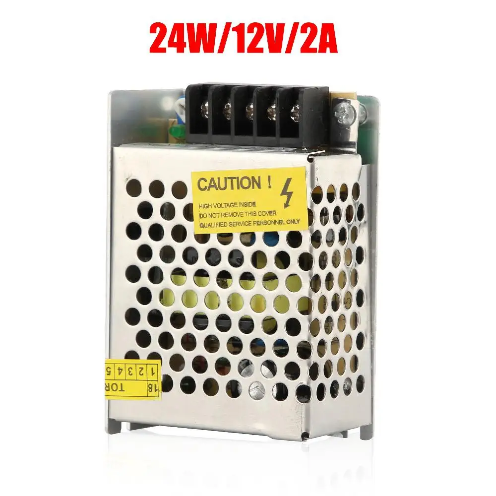 Адаптер питания 220 В на 12 постоянного тока адаптер Светодиодная лента светильник