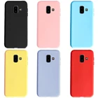 Чехол для телефона Samsung Galaxy J6 2018, чехлы карамельных цветов для Samsung J6 2018 J600F J6Plus J6 + J 6 Plus 2018, мягкий чехол