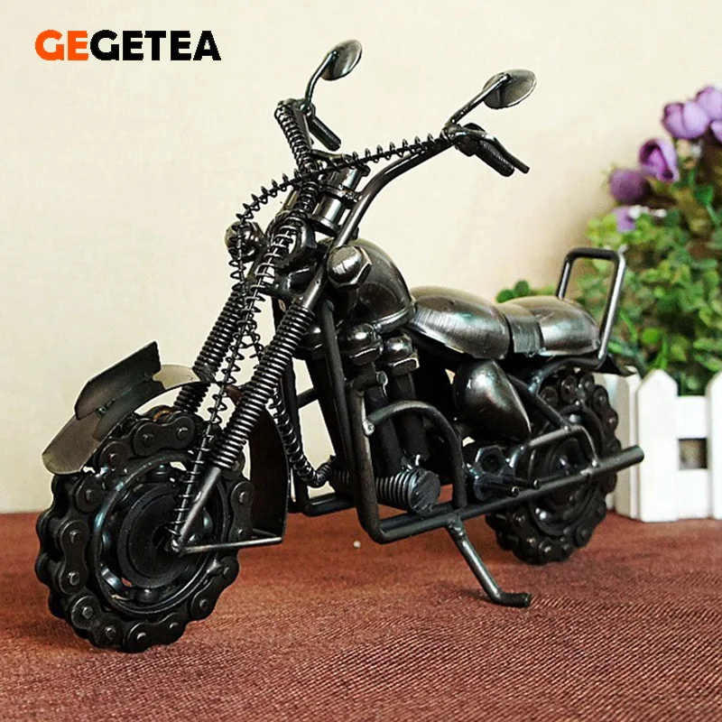 

Модель мотоцикла GEGETEA, детские игрушки, игрушки для мальчиков, новые домашние украшения, очень большая властная цепочка, декоративные подар...