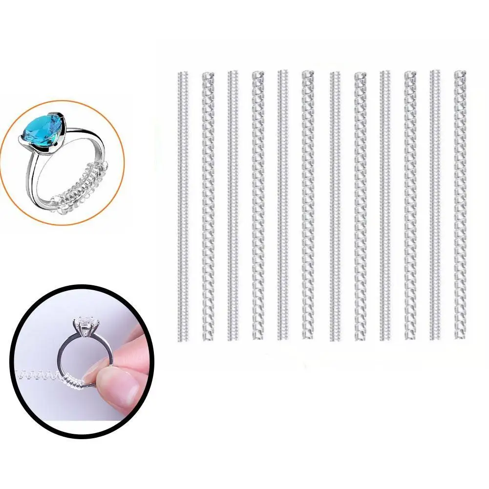 

12 шт./компл. новый регулятор размера невидимого кольца для свободного кольца размера