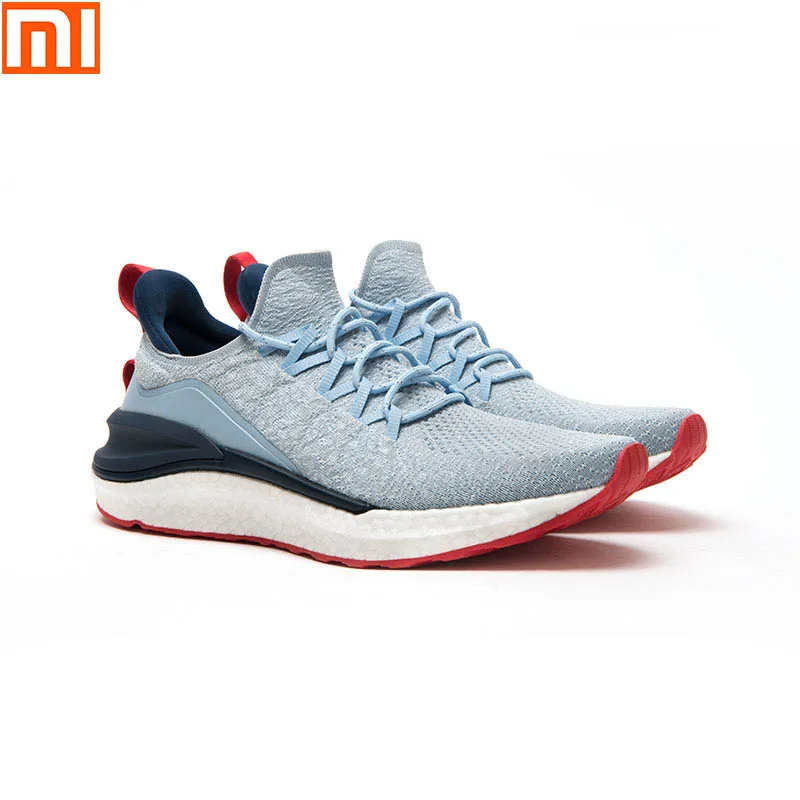 Оригинальные спортивные кроссовки Xiaomi mijia 4 трехцветные для бега с