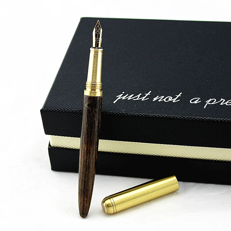 Высококачественная роскошная деревянная авторучка nib 0 7 мм caneta tinteiro Office Stylo plume Penna