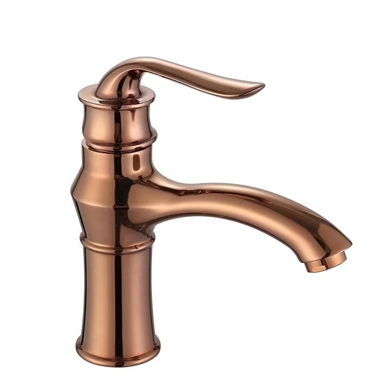 

OLINIA bathroom faucets rose gold bathroom set faucet bathroom chrome ceramic core basin Faucets bathroom sink tap OL8230RG