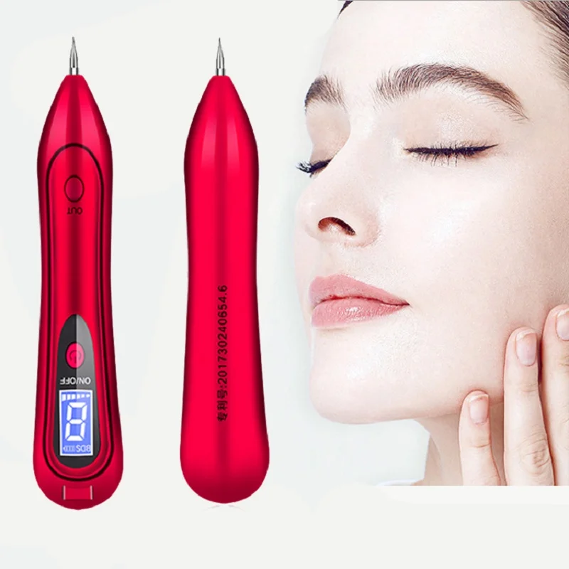 Жидкокристаллическая лазерная ручка для удаления Кротов бородавка инструмент