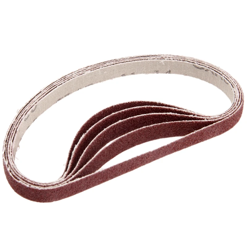 GTBL 50Pcs Aluminum Oxide Sanding Belts Set 80Grit For Sander Tool 10x330Mm | Инструменты