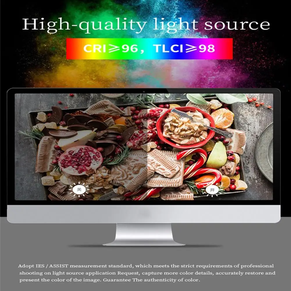 Новинка 2020 года. Светодиодный светильник с OLED экраном. Отличная лампа для