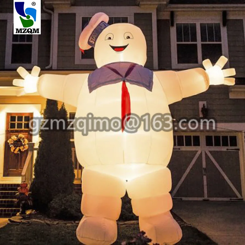 

Надувной человек-Зефир «STAY PUFT», украшение на Хэллоуин