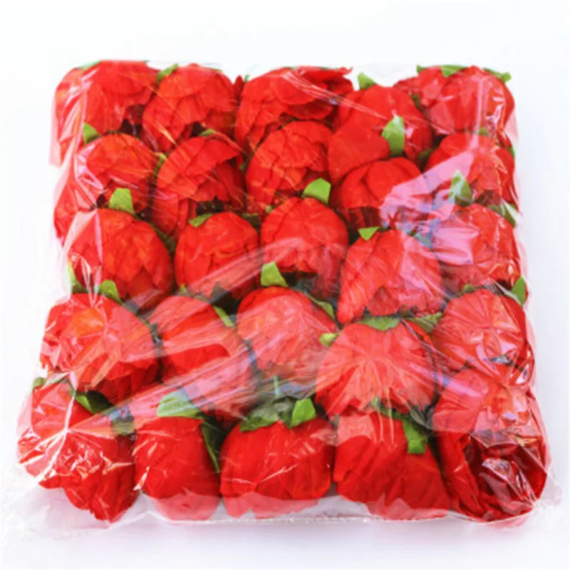 1 шт. 10x7 см лидер продаж Искусственный цветок розы для рукоделия гирлянда