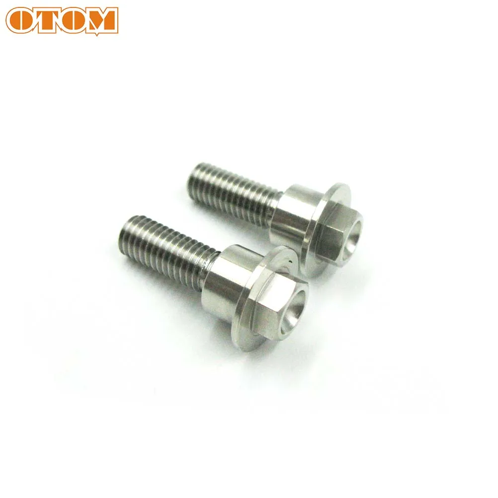 otom new motorcycle rear seat bolt stainless steel fender screw m833 8 cushion lock nut caps for honda crf 250r 250rx 250x 450x free global shipping