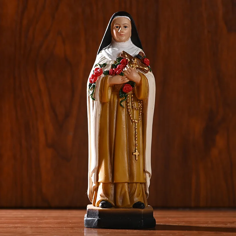 

Nun Ornaments St. Faustina Statue Character Decoration Home Crafts
