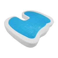 cooling gel cushion memory foam orthopedic cushion protect coccyx pad chair seat cushions release pain office car