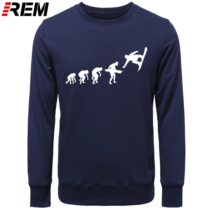 Эволюция Сноуборд мужской бутик Новые Топы из чистого хлопка с длинным рукавом