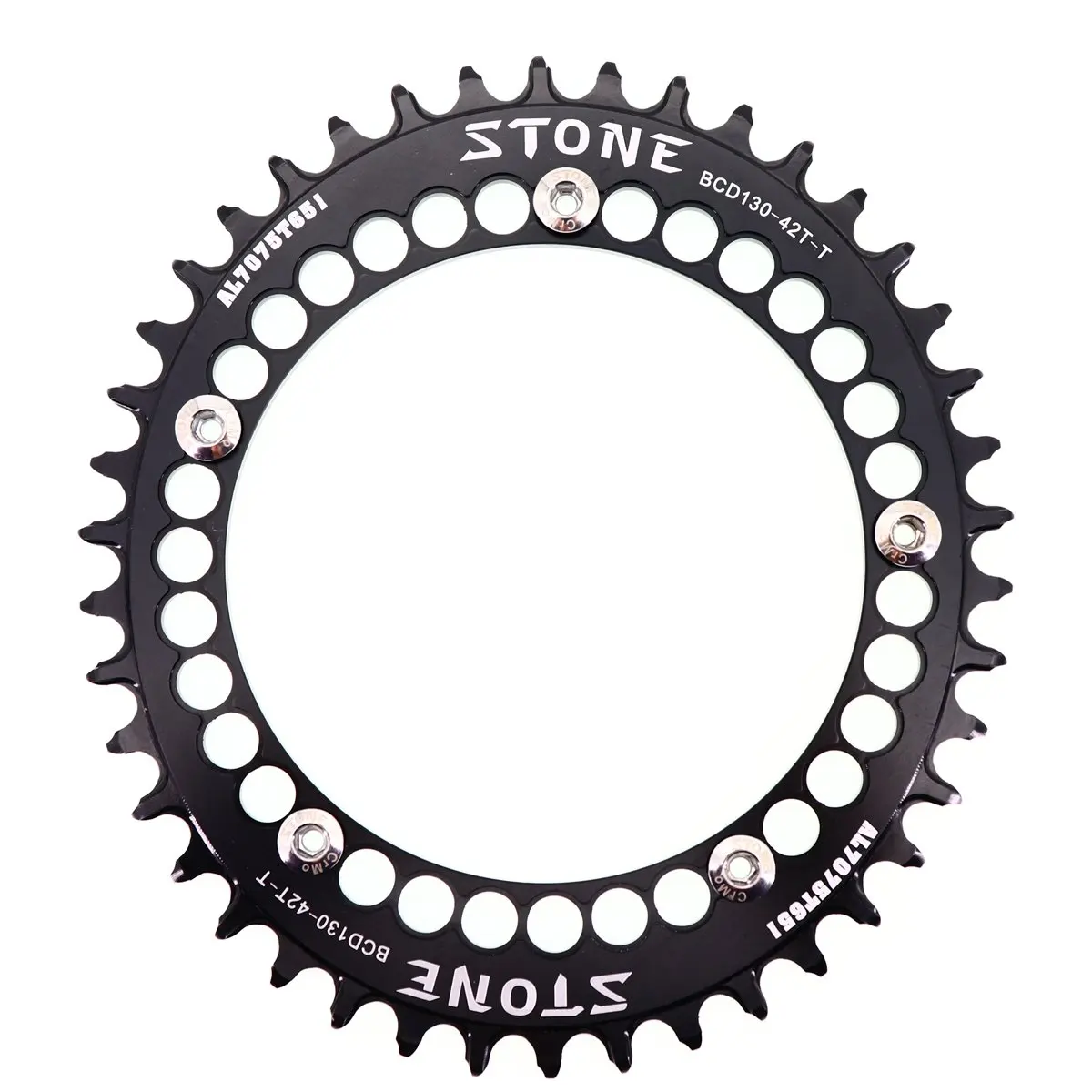 Каменная цепь 130 BCD для sram Красный для shimano 5700 6700 Овальный Круглый 38 40 42 44 46 48 52 58T 60T шоссейная велосипедная цепь 130bcd
