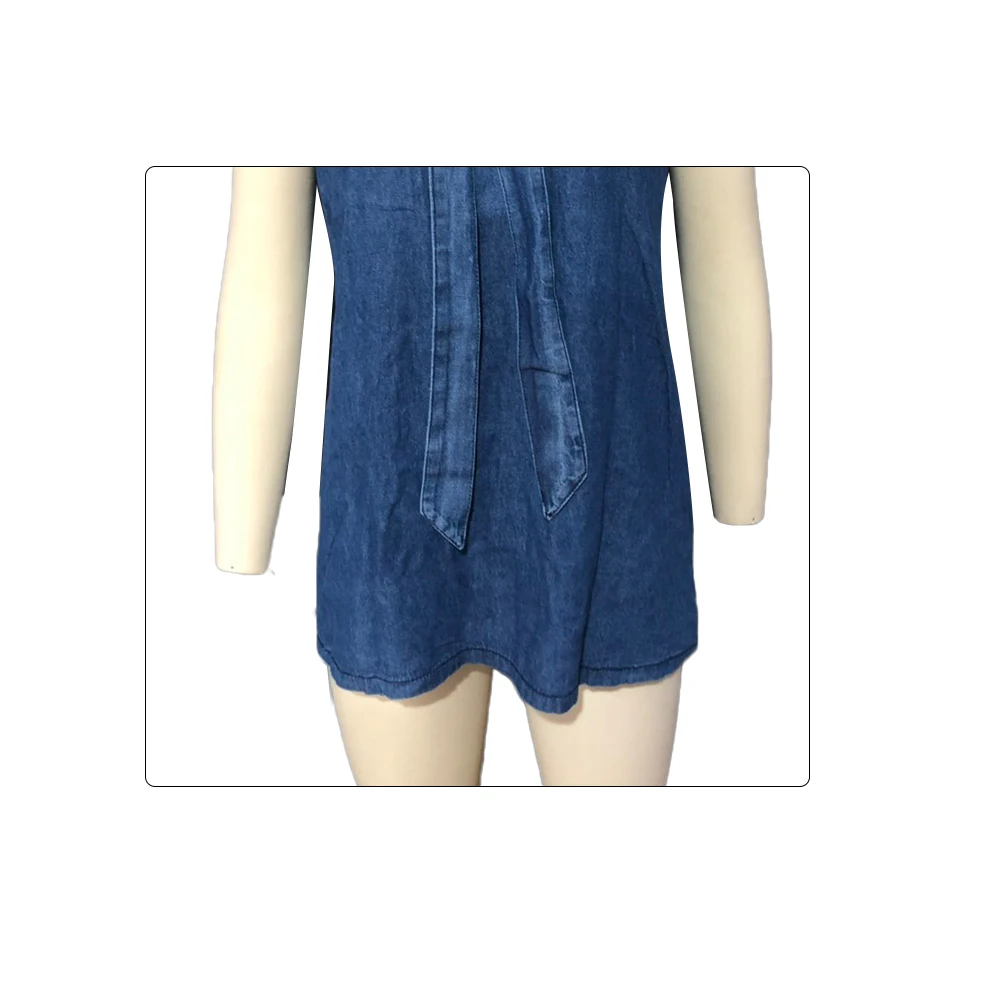 

Women Solid Color Vest Sleeveless Back Button Neck Bandage Halter Blouse Top perfect to match with jeans shorts