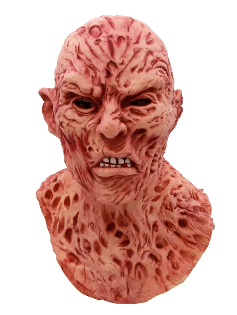 Новая маска кровавого Фредди Крюгера латексные страшные маски larp Jason с Пятницей 13
