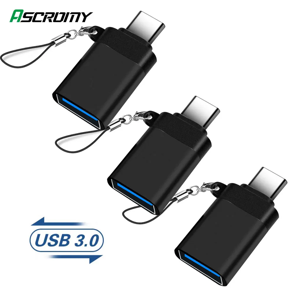 3 шт. usb type C OTG адаптер для Xiaomi mi Note 10 9 8 Red huawei P30 Pro samsung S10 S9 S8 Oneplus 7 One Plus 7T 6T USBC Tyepc |